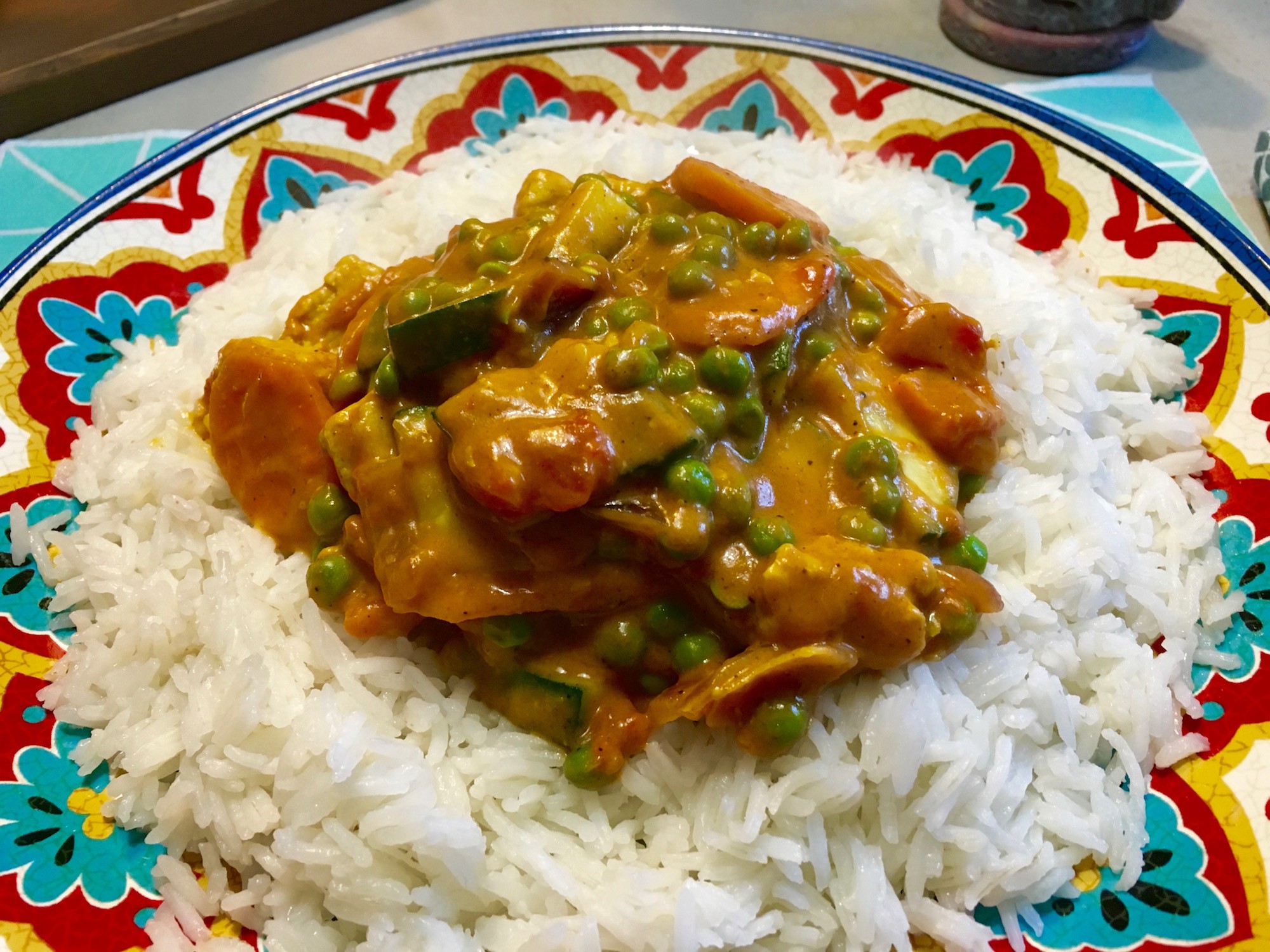Wonderbaarlijk Indiase curry met courgette en winterpeen LY-25